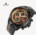 NAVIFORCE Watch NF9110-Black/Yellow/Brown