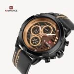NAVIFORCE Watch NF9110-Black/Yellow/Brown