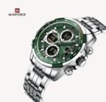 NAVIFORCE Watch NF9197S-Silver/Green