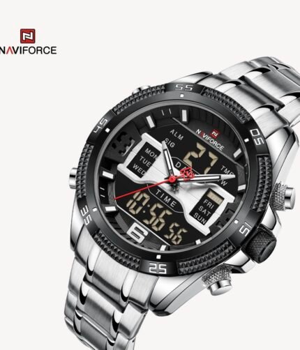 NaviForce Watch NF9201-Silver/Black