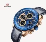 NaviForce NF9197L Blue/RoseGold Watch