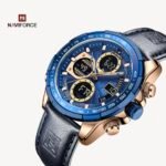 NaviForce Watch NF9197L-Blue/RoseGold 1 NaviForce NF9197L Blue/RoseGold Watch