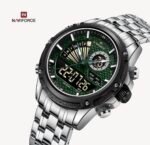 NaviForce Watch NF9205-Green/Silver