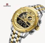 NaviForce Watch NF9205-Golden/Silver