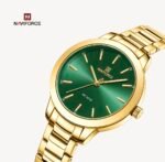 NaviForce Watch NF5025-Golden/Green