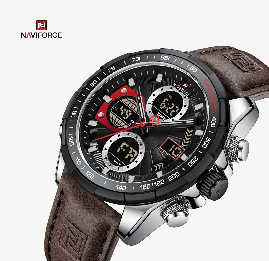 NWN_9197LB/D.BN NaviForce NF9197L B/D.BN Watch