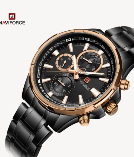 NaviForce Watch NF9089-Black/RoseGold