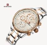 NaviForce Watch NF9089-Silver/RoseGold