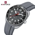 NaviForce Watch NF7132-TGY 1 NaviForce NF7132 TGY men's silicone strap watch Nepal