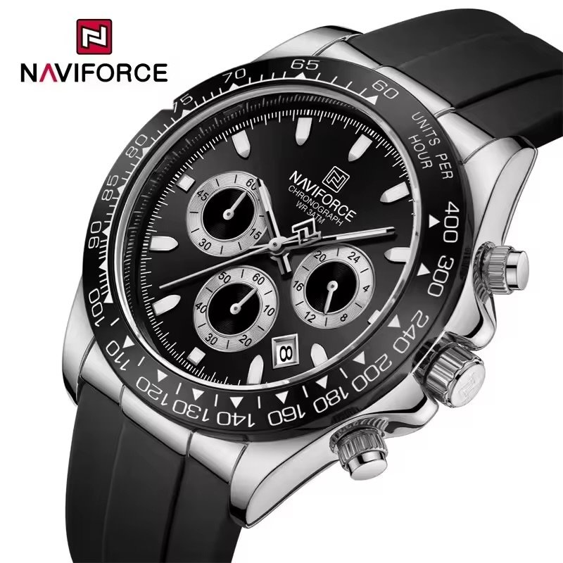 NWN_8054_S/B NaviForce NF8054 Watch S/B
