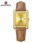 NaviForce Watch NF5074-Golden/Brown 2