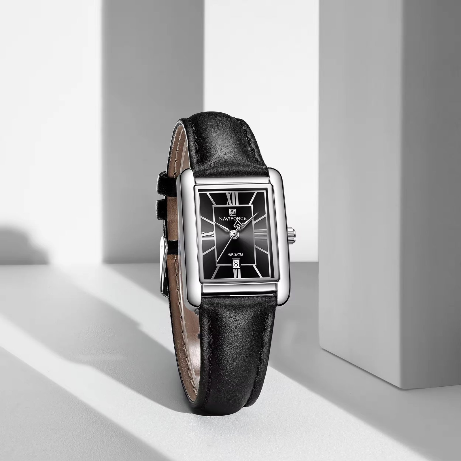 NWN_5074_S/B NaviForce Watch NF5074-Silver/Black