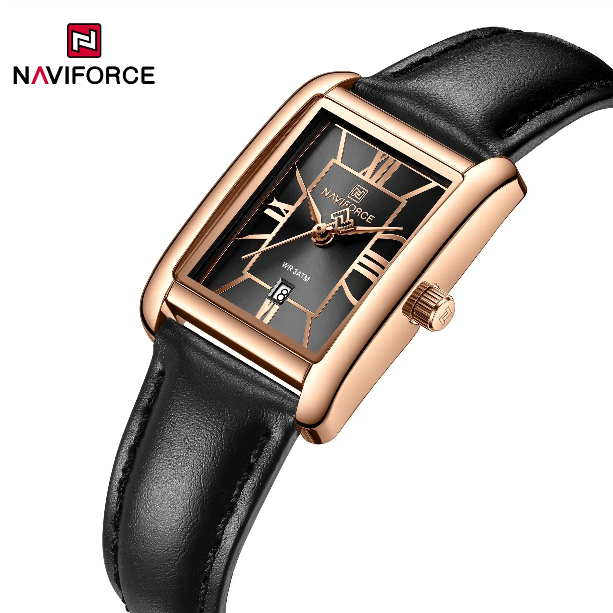 NWN_5074_B/RG NaviForce NF5074-Black/RoseGold