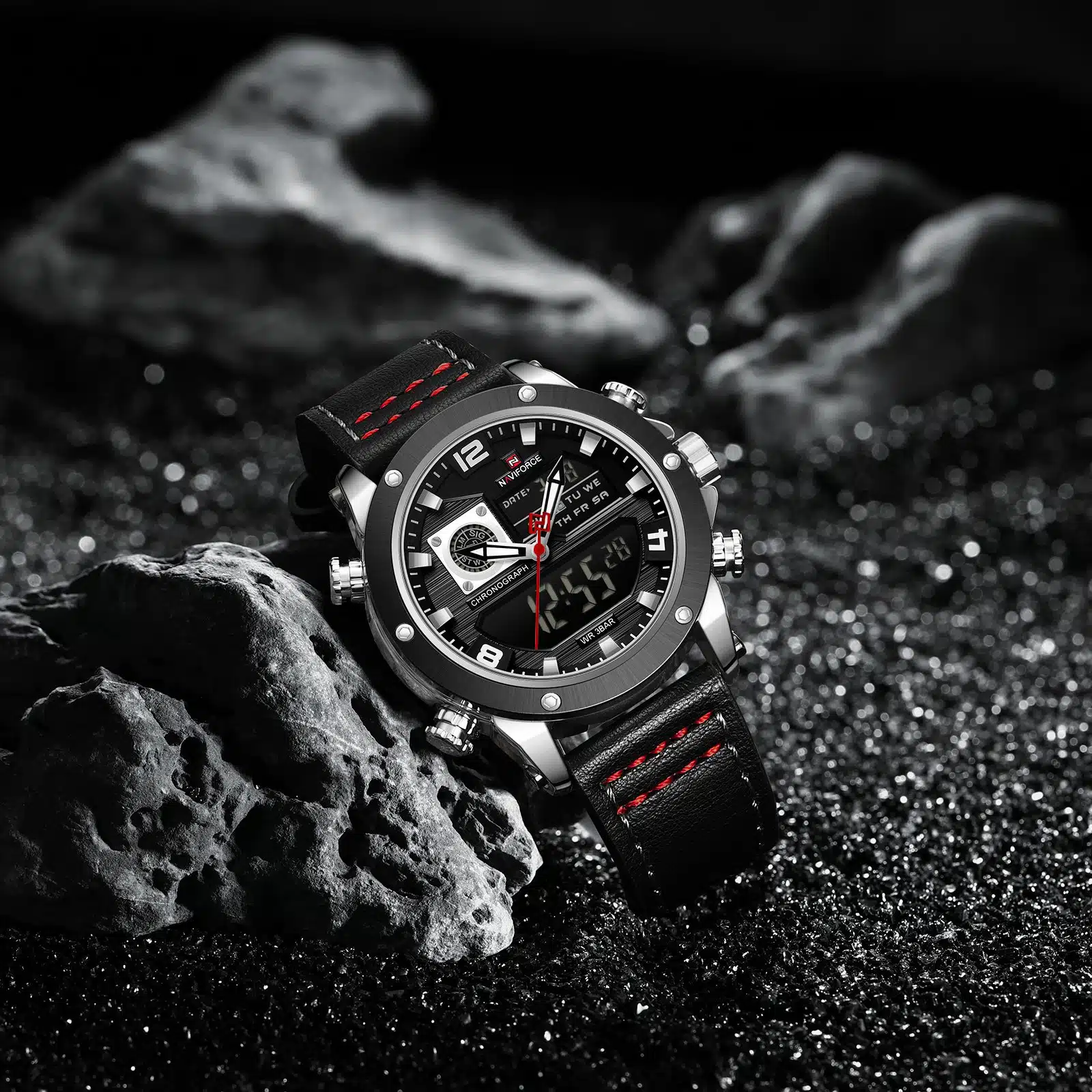 NWN_NF9236_S/B NaviForce NF9236-Silver/Black