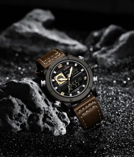 Home 25 NaviForce NF9236-Black/Brown