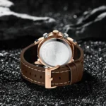 NaviForce Watch NF9236-Blue/Brown 3