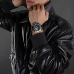 NaviForce Watch NF9236-Blue/Brown 4