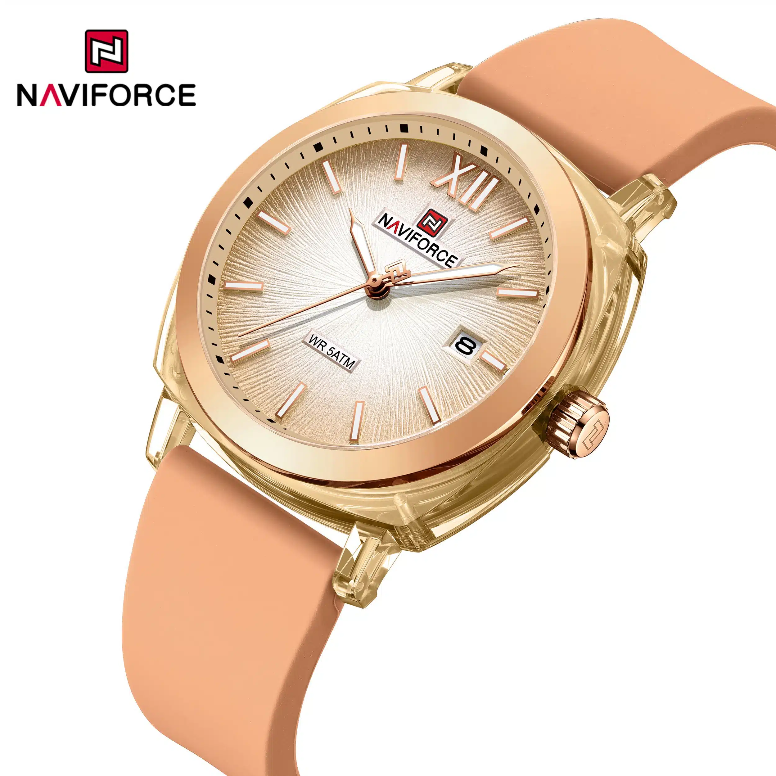 NWN_NF6111_RG NaviForce NF6111-RoseGold