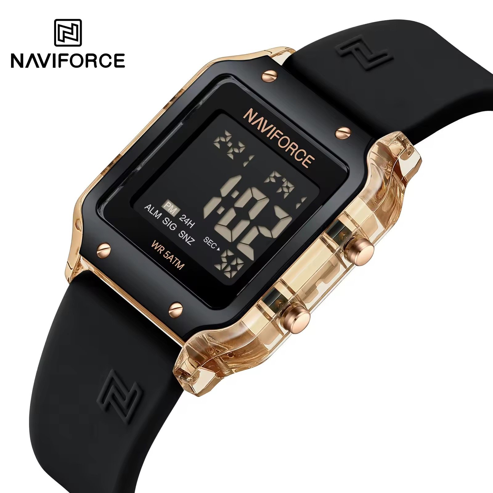 NWN_NF6105_B/RG NaviForce NF6105-Black/RG