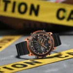 NaviForce Watch NF6104-Orange/Black 3
