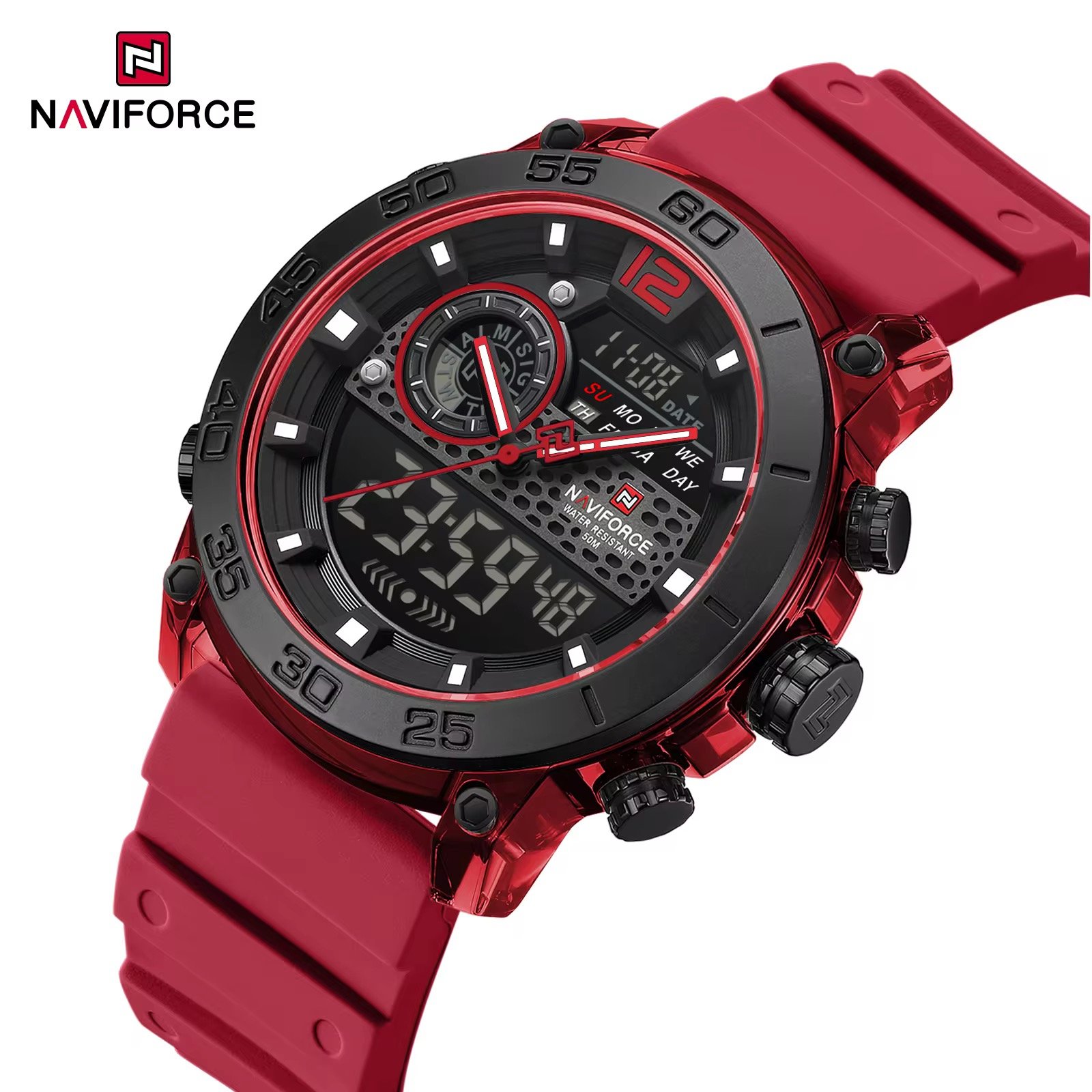 NWN_NF6104_Red NaviForce NF6104-Red