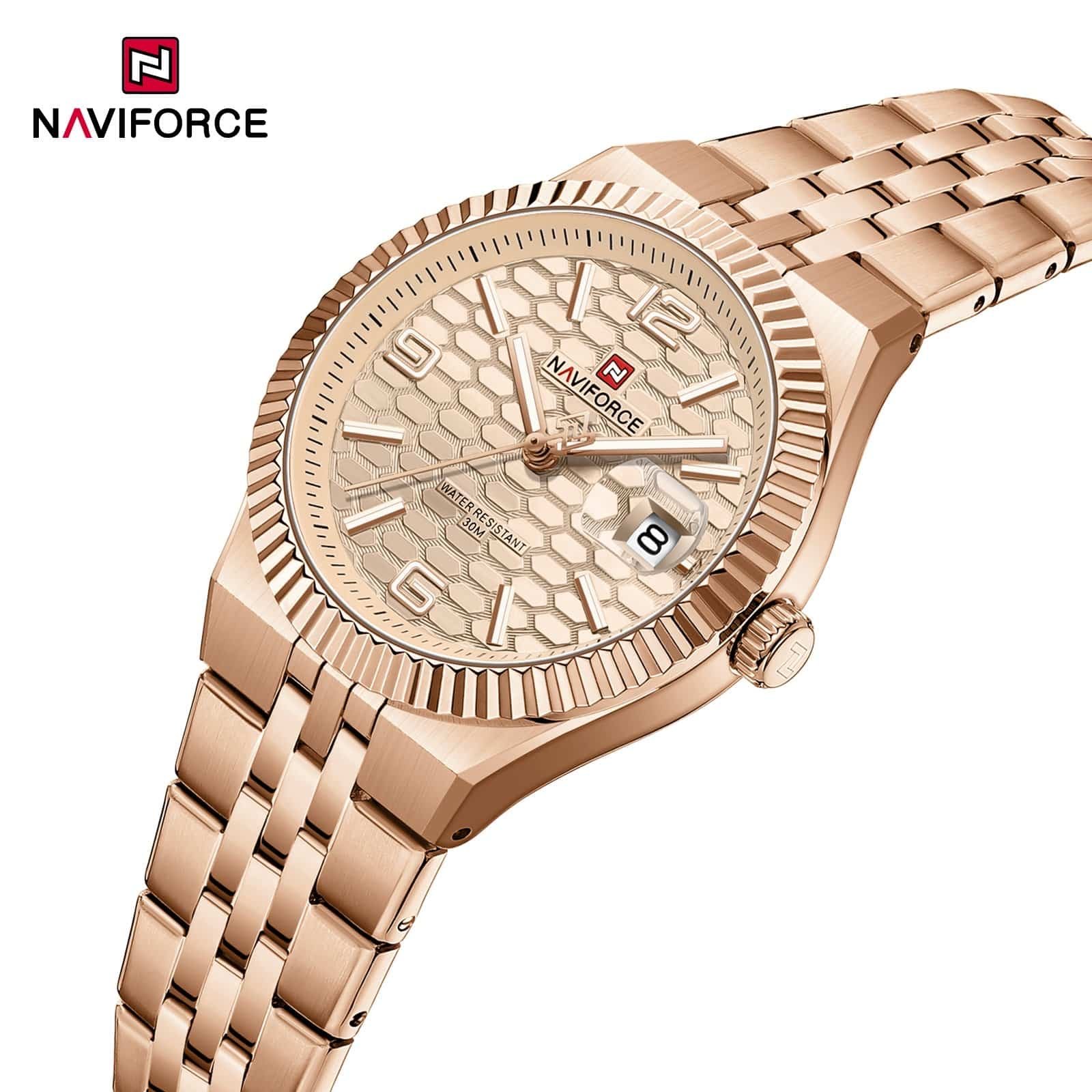 NWN_NF5079_RG NaviForce NF5079-RoseGold