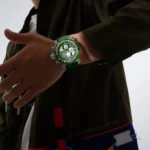 NaviForce Watch NF7123-Green/Silver 6