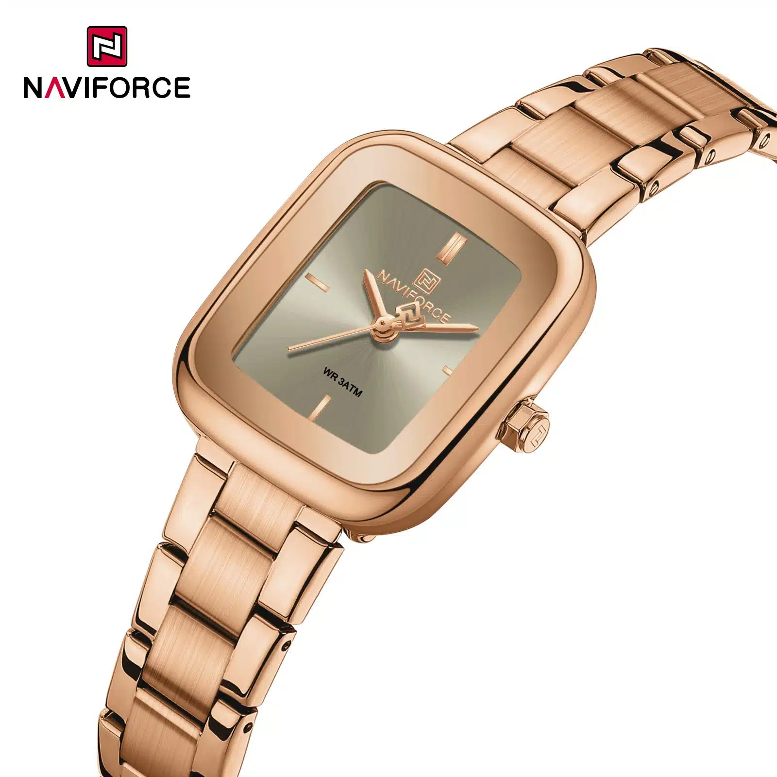 NWN_NF5075_RG/GY NaviForce NF5075-RoseGold/White