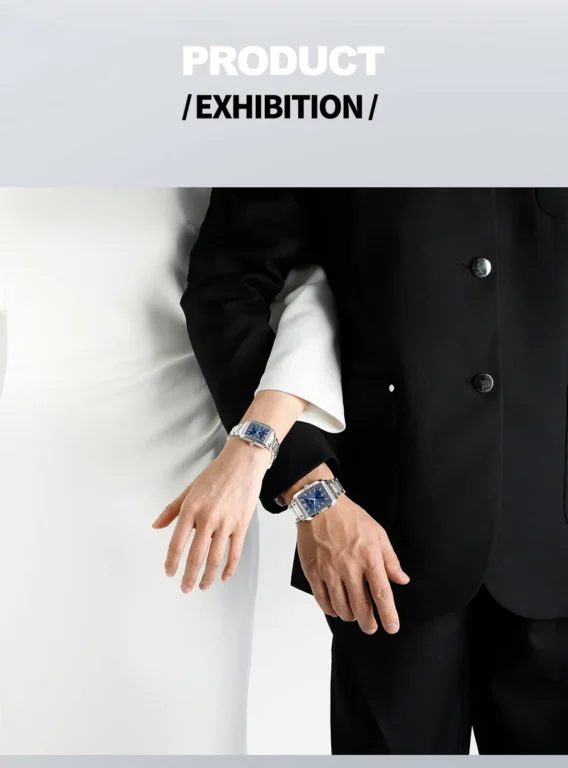 NaviForce NF9251-Silver Couple Watch 15