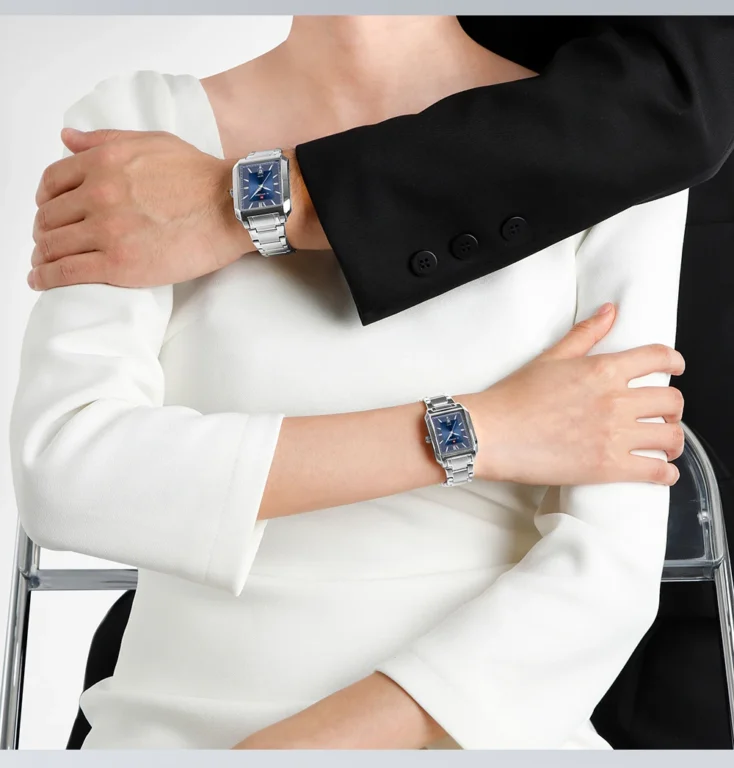 NaviForce NF9251-Silver Couple Watch 16