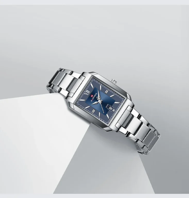 NaviForce NF9251-Silver Couple Watch 18