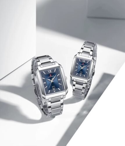 Home 7 NaviForce NF9251-Silver/Blue Couple