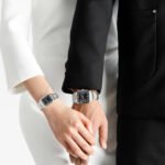 NaviForce NF9251-Silver/Black Couple Watch 2