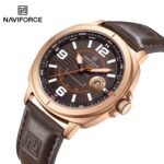 NaviForce Watch NF8078 - RoseGold/Brown 1 NaviForce NF8078 – RoseGold/Brown