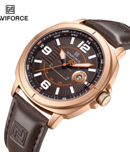Home 9 NaviForce NF8078 – RoseGold/Brown