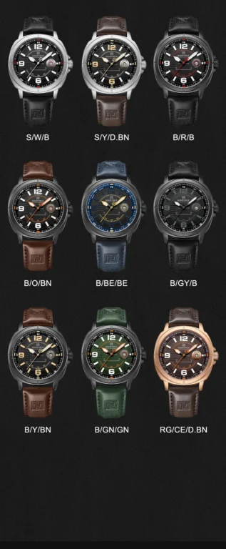 NaviForce Watch NF8078 - RoseGold/Brown 17