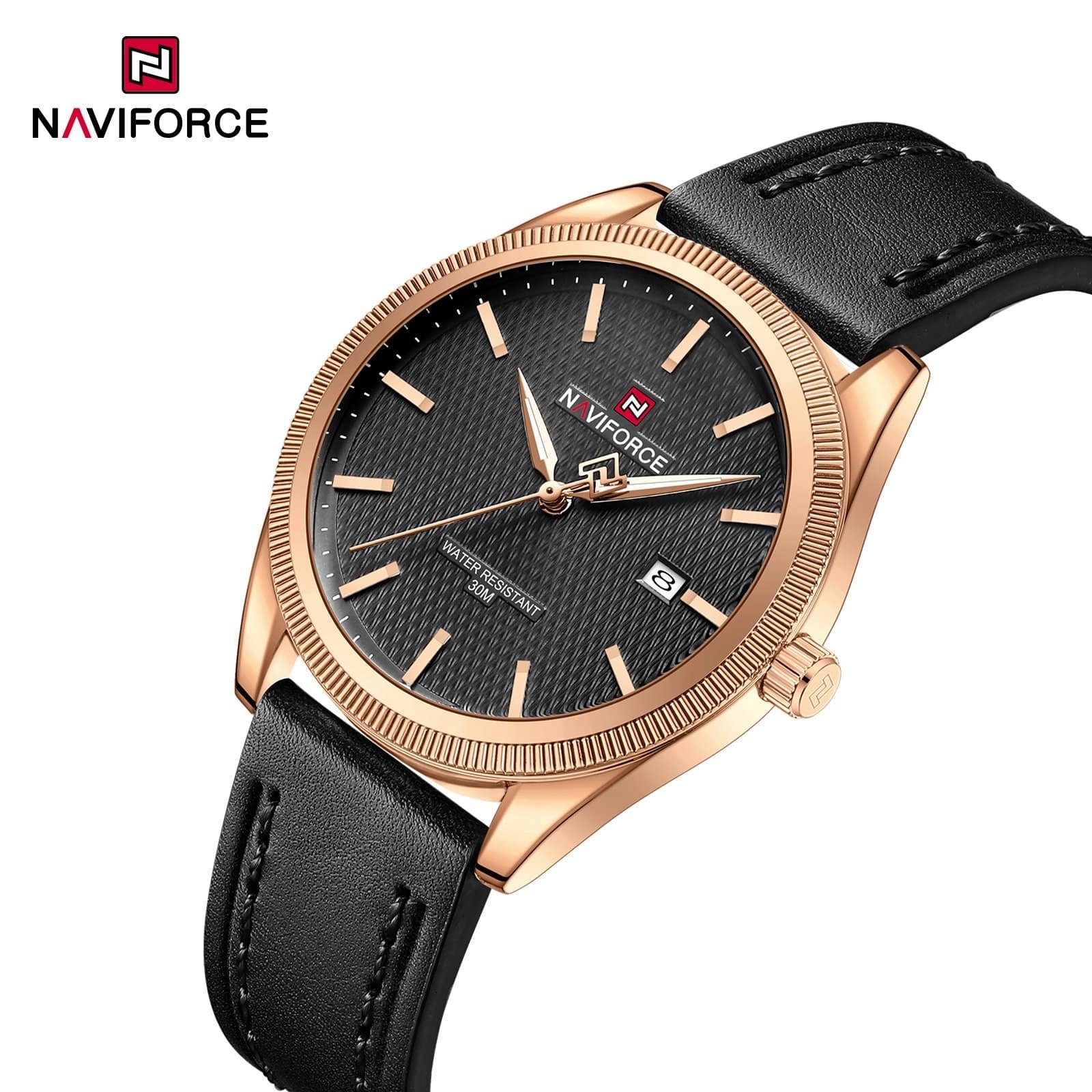 NWN_NF9276L_RG/B NaviForce NF9276L – RoseGold/Black