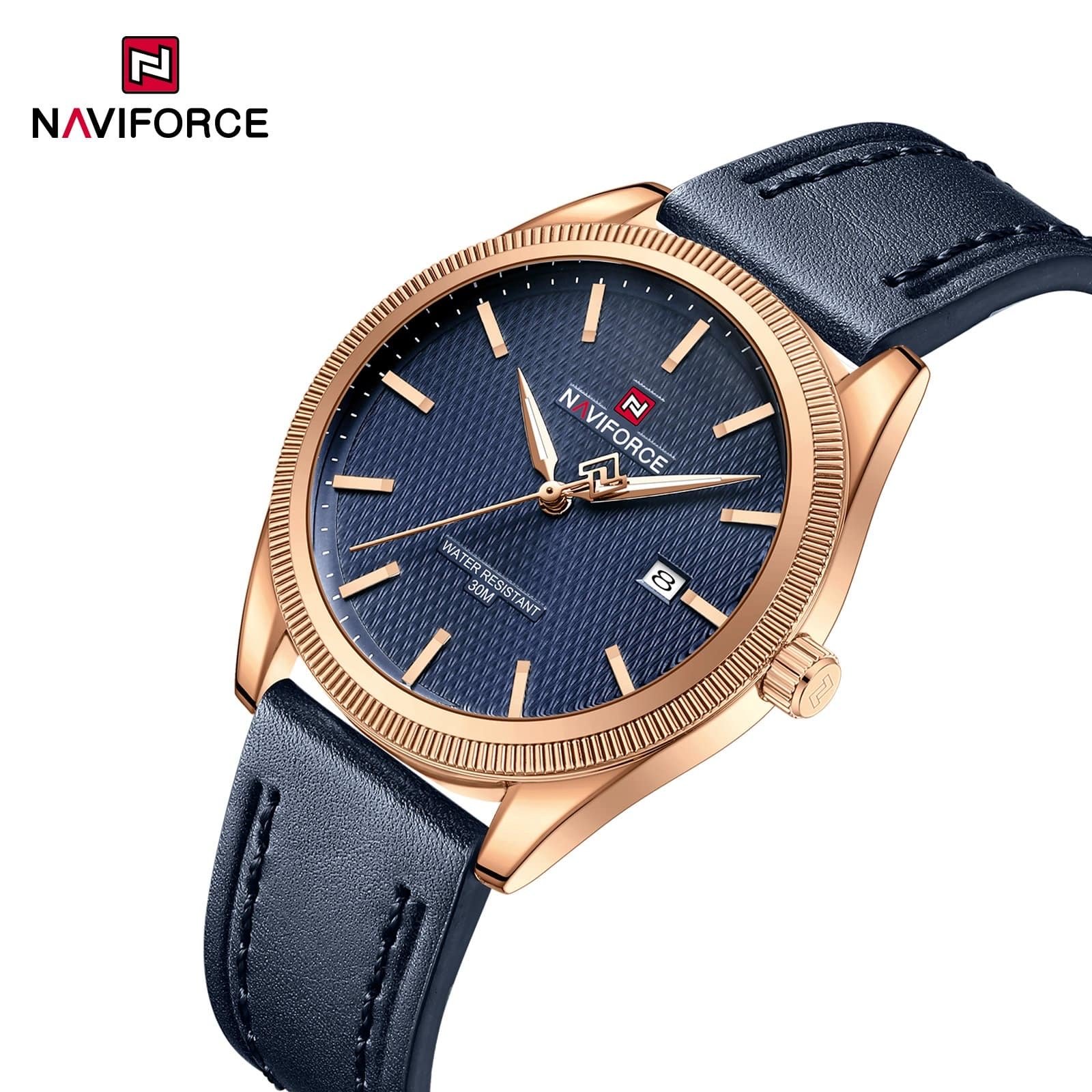NWN_NF9276L_RG/BE NaviForce NF9276L – RoseGold/Blue