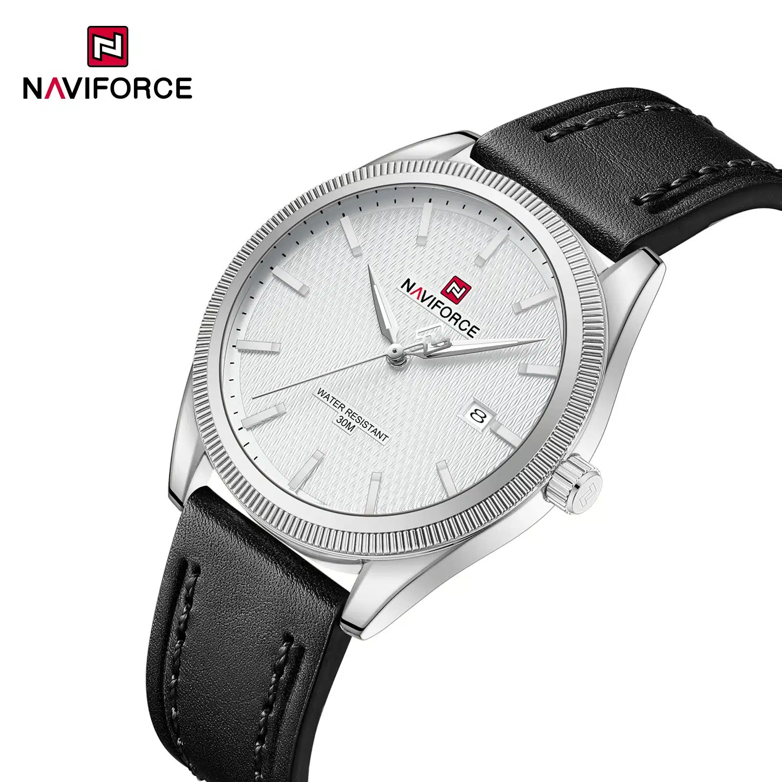 NWN_NF9276L_S/W/B NaviForce NF9276L – Silver/White/Black
