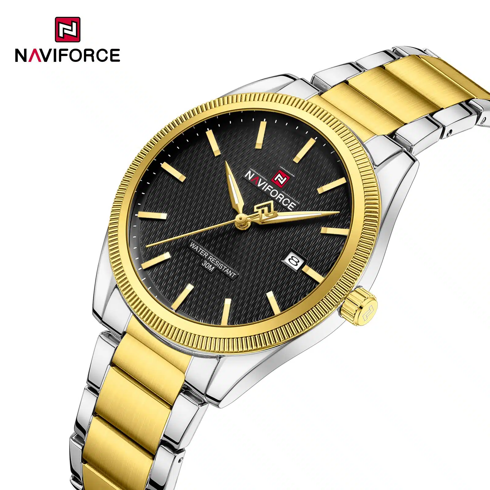 NWN_NF9276S_S/B/GN NaviForce NF9276S – Silver/Black/Golden