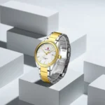 NaviForce Watch NF9276S – Silver/White/Golden 3