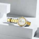 NaviForce Watch NF9276S – Silver/White/Golden 4