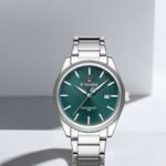 NaviForce Watch NF9276S – Silver/Green 2