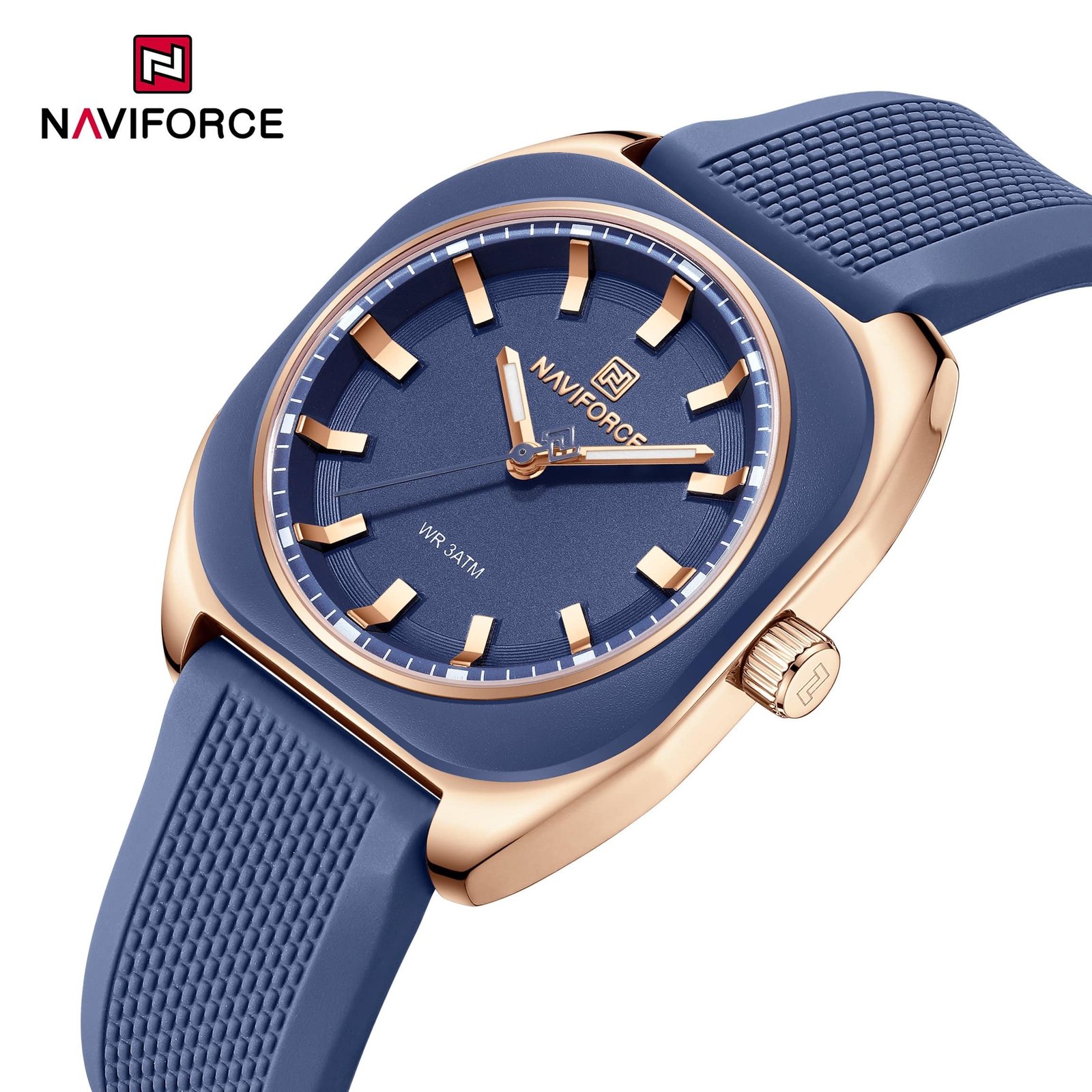 NWN_NF5061_B/RG NaviForce NF5061 – Blue/RoseGold