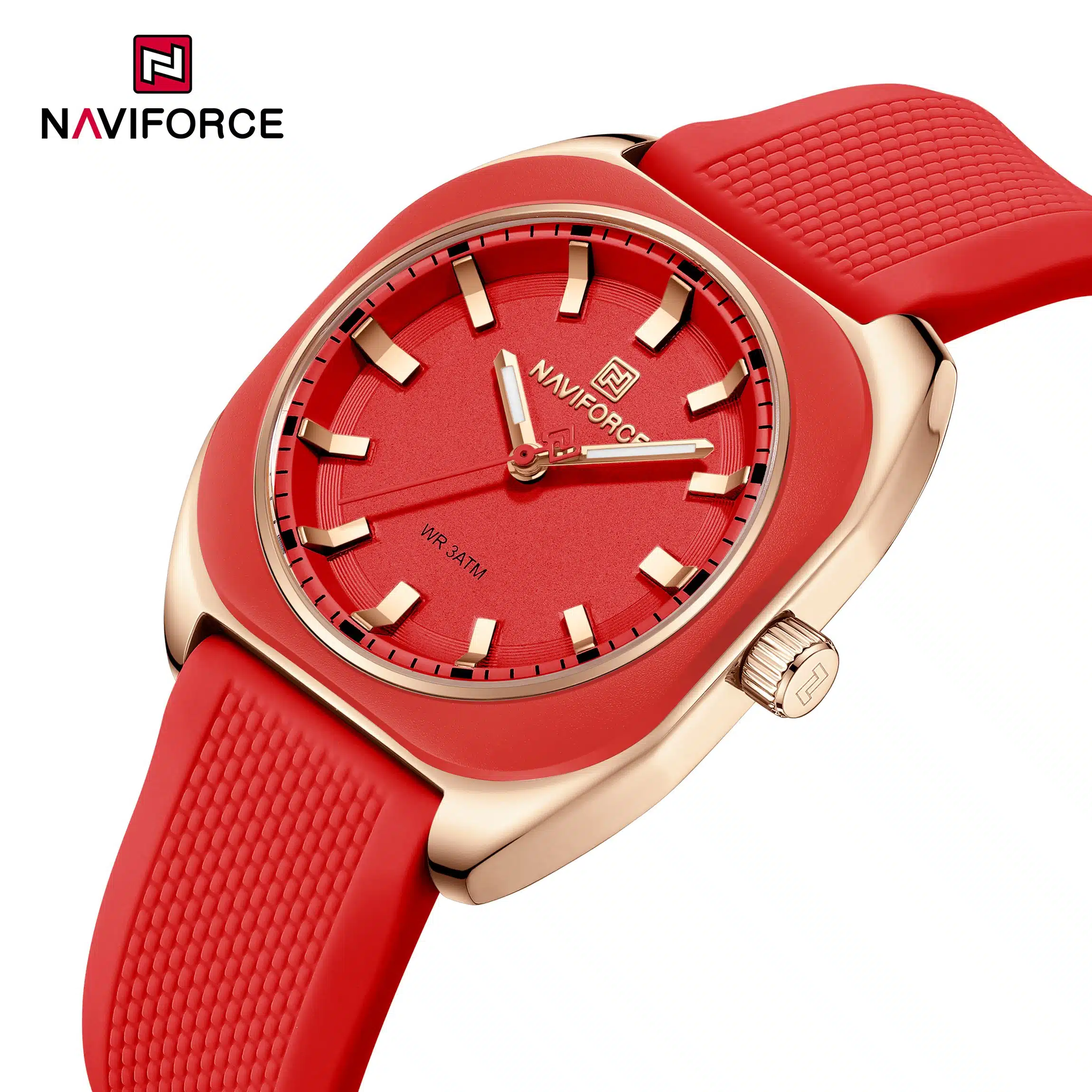 NWN_NF5061_R/RG NaviForce NF5061 – Red/RoseGold