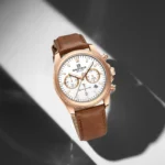 NaviForce Watch NF8082L – RoseGold/White/OrangeBrown 2