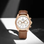 NaviForce Watch NF8082L – RoseGold/White/OrangeBrown 3