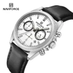 NaviForce Watch NF8082L – Silver/White/Black 1 NaviForce NF8082L – Silver/White/Black