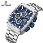 NaviForce Watch NF8066 – Silver/Blue 1 NaviForce NF8066 – Silver/Blue