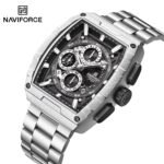 NaviForce Watch NF8066 – Silver/Black 1 NaviForce NF8066 – Silver/Black